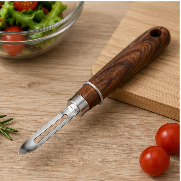 Premium Brown Peeling Knife (YM109)