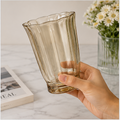 Gold Tinted Glass Drinking Tumbler (YM614)