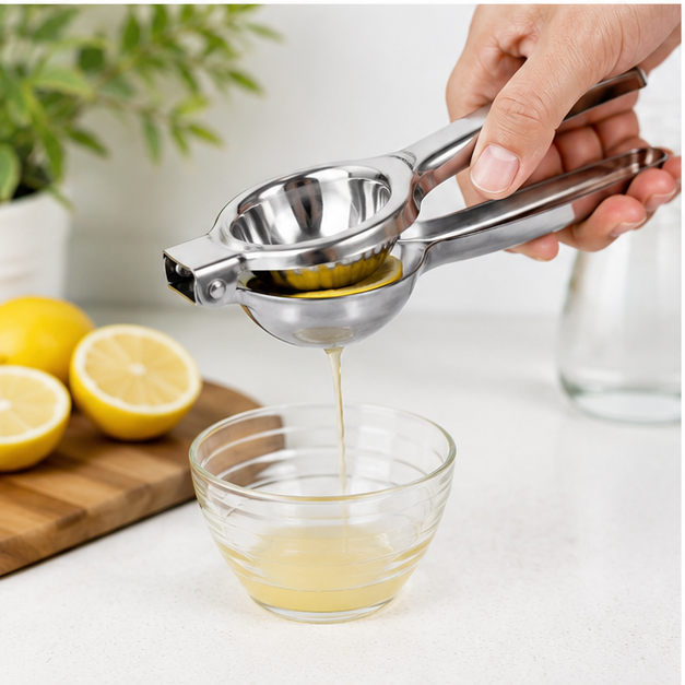 Stainless Steel Lemon Squeezer (YM1495)