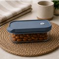 Moisture-Proof Plastic Storage Container with Grey Lid (YM1809)