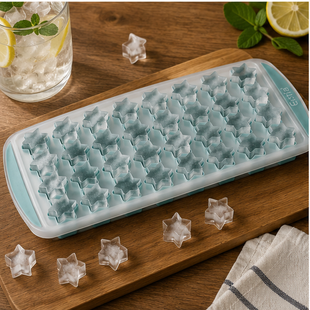 Star Shape Ice Cube Tray Blue (YM2042)