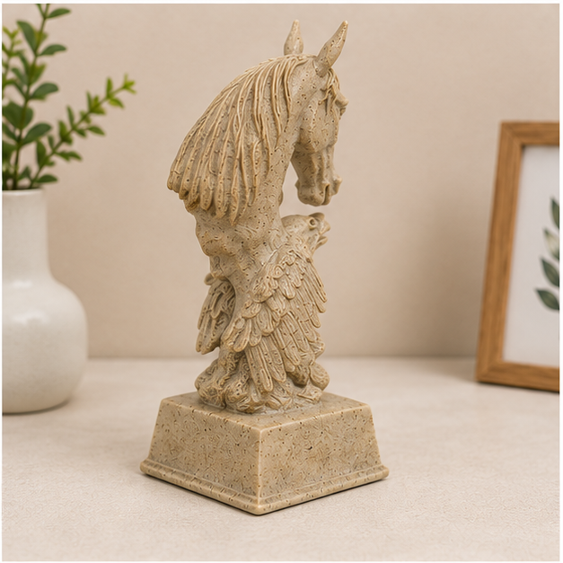 Abstract Horse and Eagle Decorative Sculpture (YM2306)