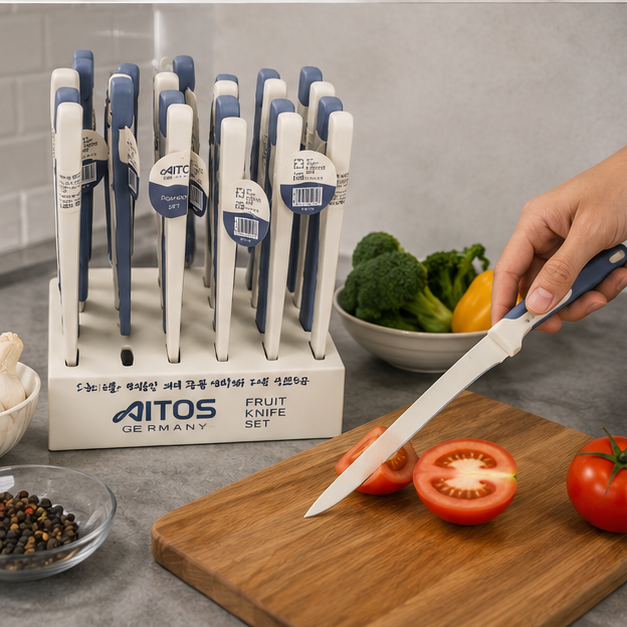 Blue Kitchen Utility Knife (YM935)