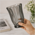 Grey Tinted Glass Tumbler for Beverages (YM614)