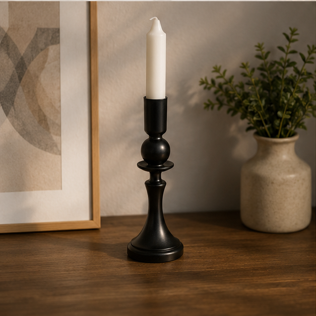 Contemporary Monochrome Candle Holder (YM1130)