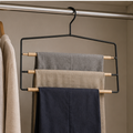 Grey Multi-Layer Plastic Hanger (YM422)