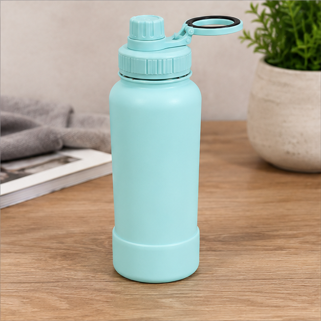 Sky Blue Stainless Steel Water Bottle (YM050)