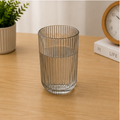 Grey Glass Drinkware – Elegant Glass Cup & Mug (YM615)