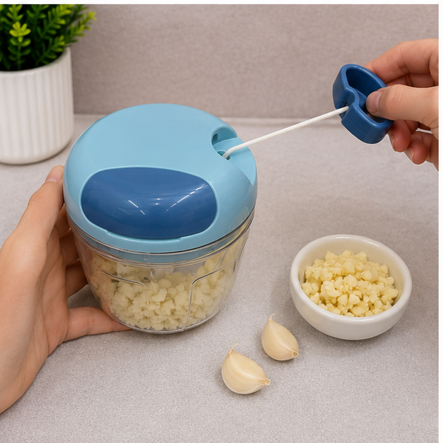 Multifunction Hand Held Chopper Pink 0.7L (YM2236)