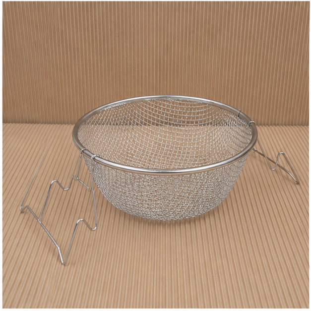 Stainless Steel Deep Fry Strainer Basket (YM2009)