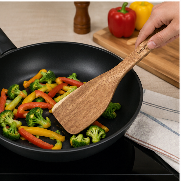 Wooden Kitchen Spatula for Cooking &  Serving (YM1659)