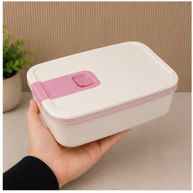 Transparent Plastic Food Storage Container (YM314)