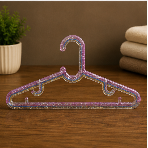 Decorative Glitter Clothes Hanger Set of 4 (YM426)