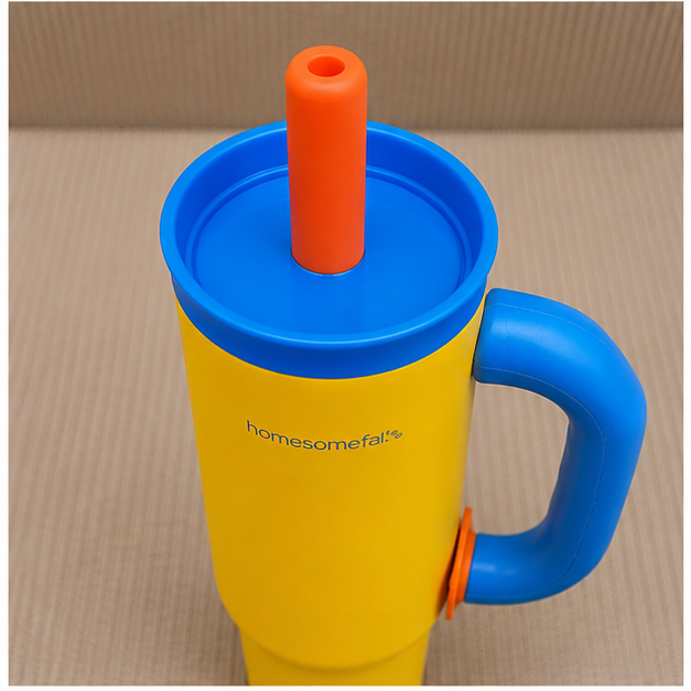 Yellow Insulated Tumbler with Handle (YM2620)