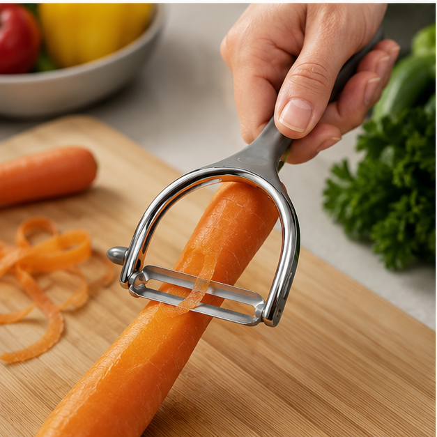 Stainless Steel Vegetable Peeler (YM187)