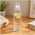 White Glass Water Bottle 550ML (YM2175)