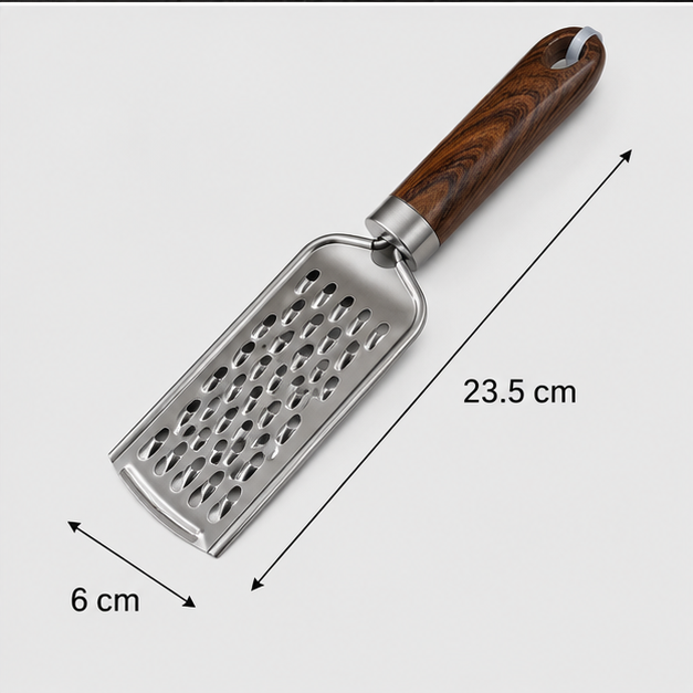 Stainless Steel Hand Grater Brown (YM102)