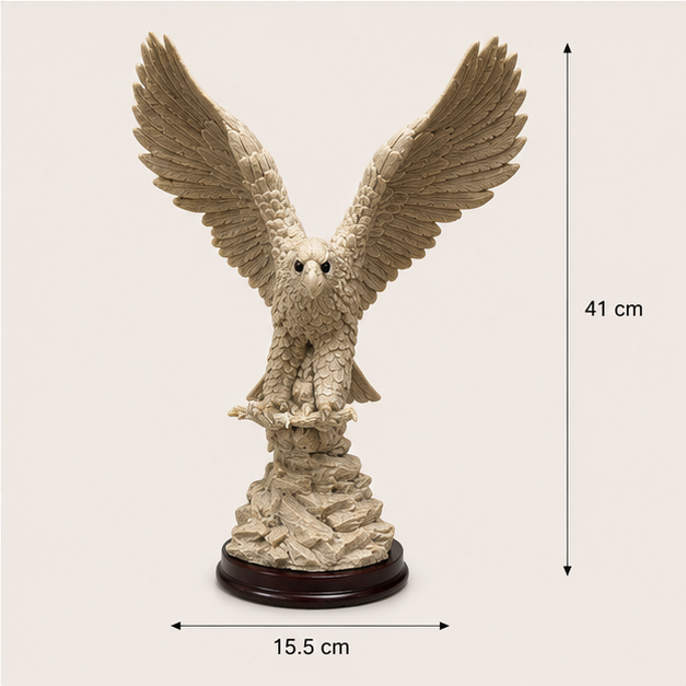 Flying Eagle Sculpture Beige (YM2309)