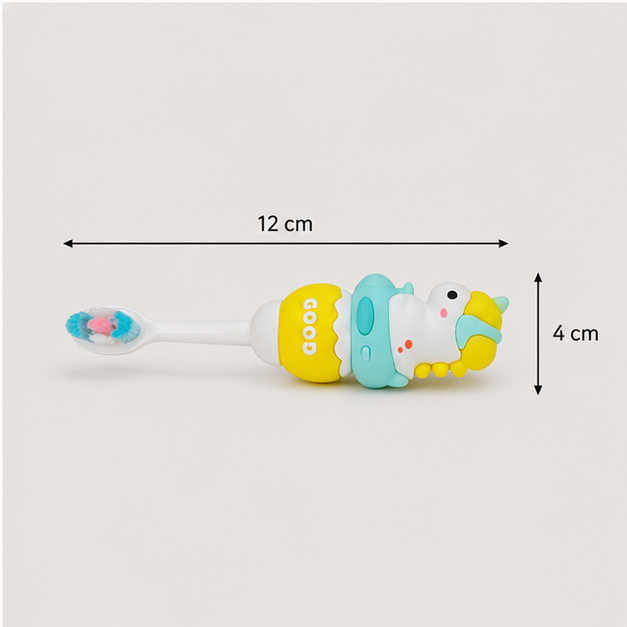 Kids Yellow Cartoon Toothbrush for Daily Oral Care (YM769)