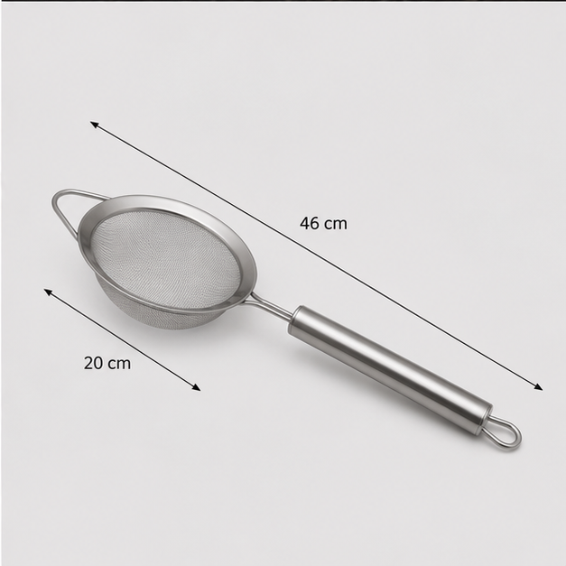 Stainless Steel Strainer for Kitchen and Food Prep (YM1645)