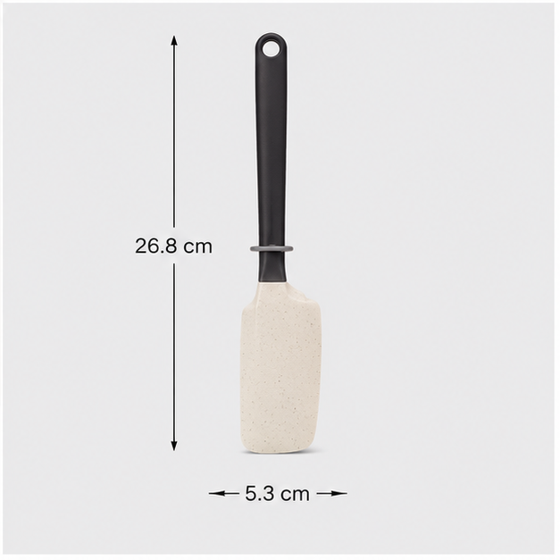 White Silicone Kitchen Spatula for Cooking (YM191)