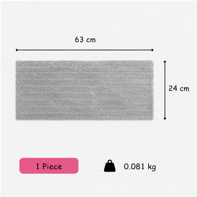Ultra Soft Microfiber Drying Towel – Grey (YM374)