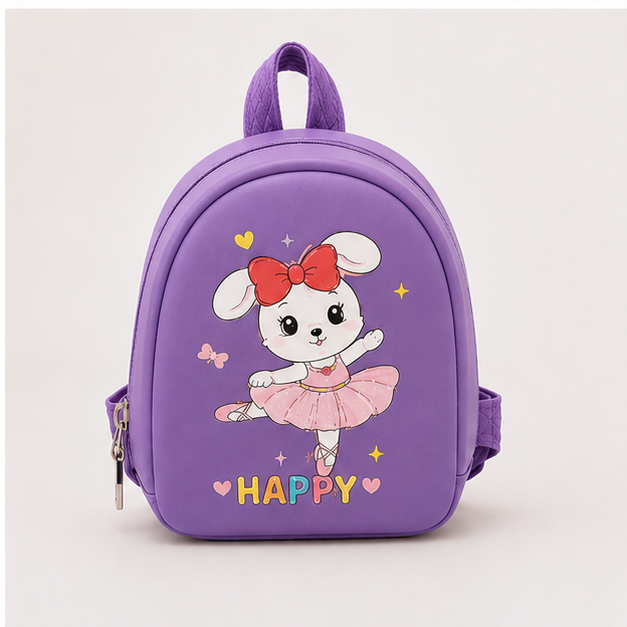 Cute Purple Bunny Kids Mini Backpack (YM1171)