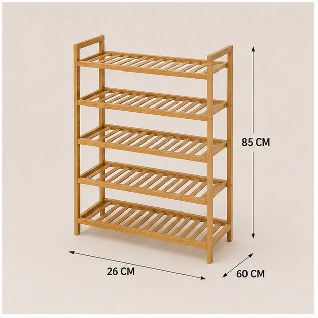 Multi-Tier Wooden Shoe Rack Organizer (YM2120)