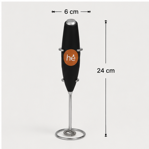 Electric Milk Frother and Whisker Black (YM2226)