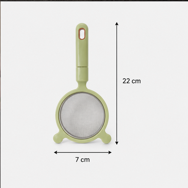 Elite Fine Mesh Hand Strainer Green (YM1365)