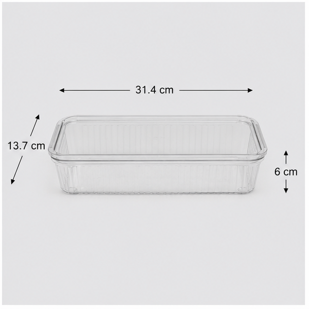 Transparent Food Storage Container 1500ML (YM1248)