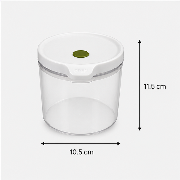 Airtight Storage Container Transparent 650ML (YM1804)