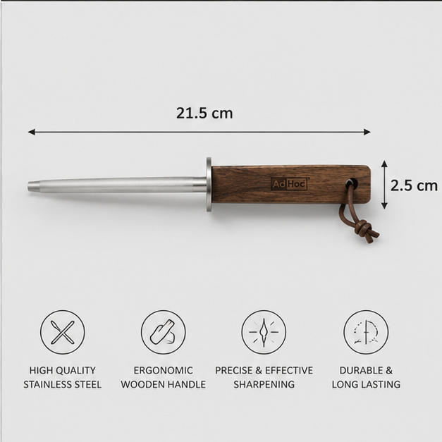 Brown Kitchen Knife for Everyday Cooking and Food Prep (YM110)