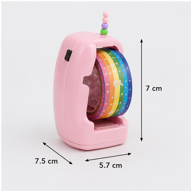 Cute Mini Tape Cutter Set with Decorative Tape (YM883)