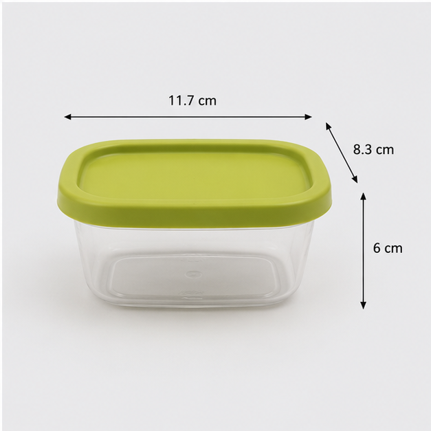 Food Storage Container Set Green (YM317)