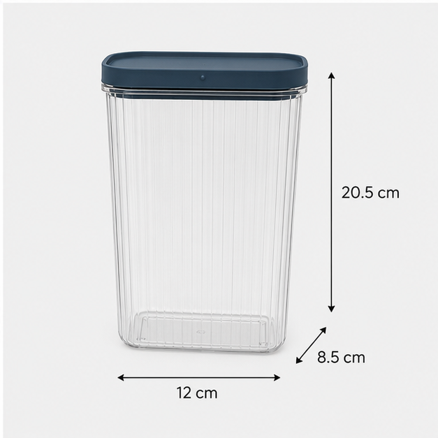Airtight Storage Container Grey (YM2698)