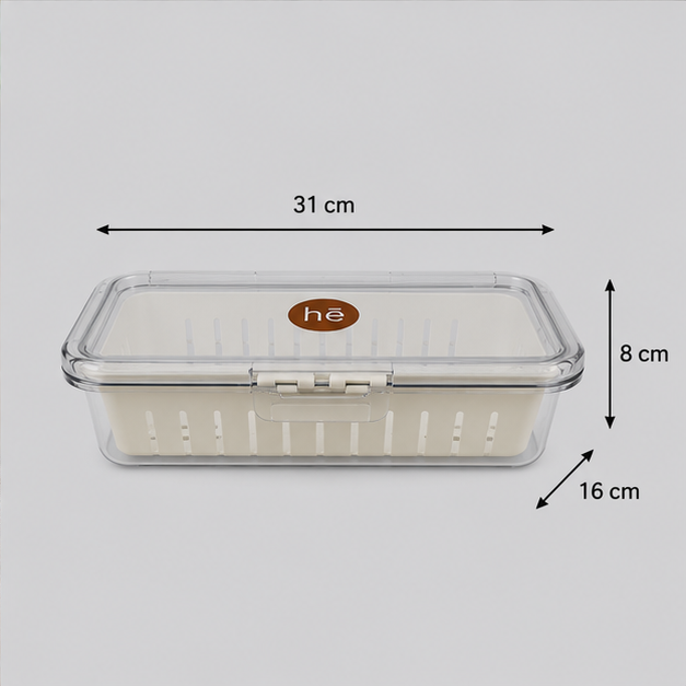 Food Storage Container Cream (YM1852)