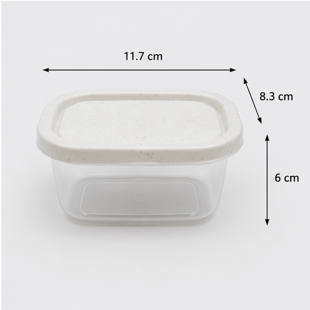 Food Storage Container Set Beige (YM317)