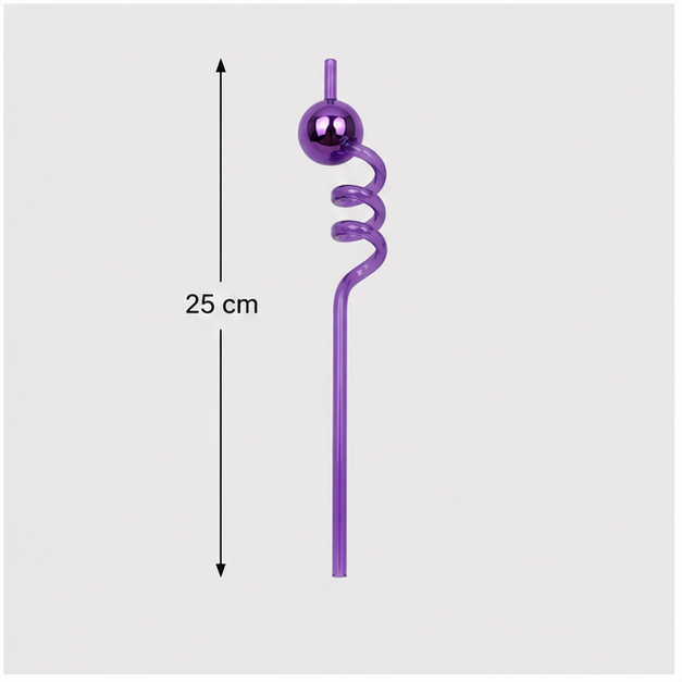 Decorative Reusable Drinking Straw Set (YM897)