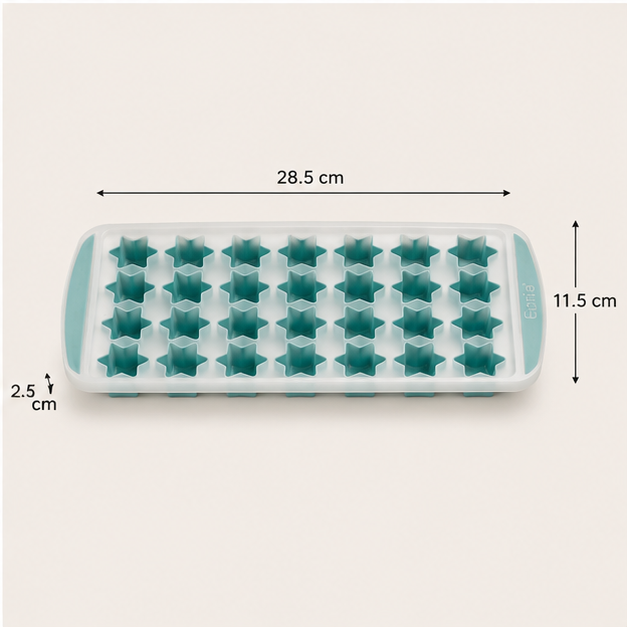 Star Shape Ice Cube Tray Blue (YM2042)