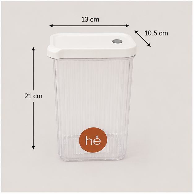 White Plastic Storage Tank for Kitchen Organization (YM2698)