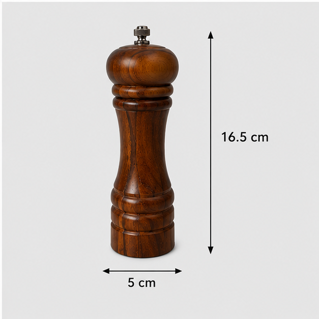 Wooden Salt & Pepper Grinder Mill for Fresh Seasoning (YM971)