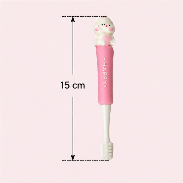 Pink Plastic Tooth Brush for Daily Oral Care (YM776)