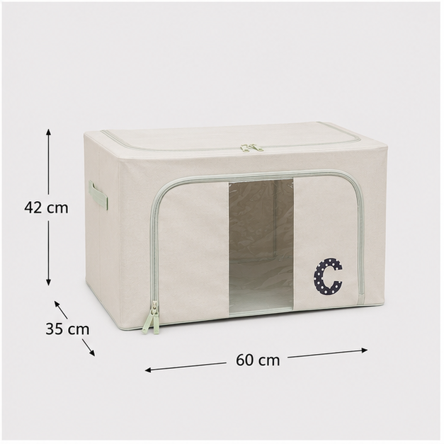 Green Fabric Clothes Storage Bag 88L (YM2094)