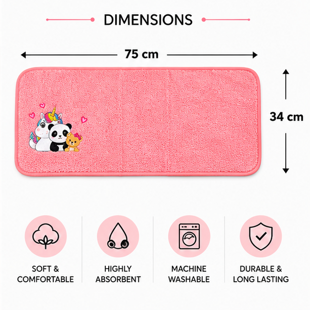 Towel Pink Peanuts Snoopy (YM1913)