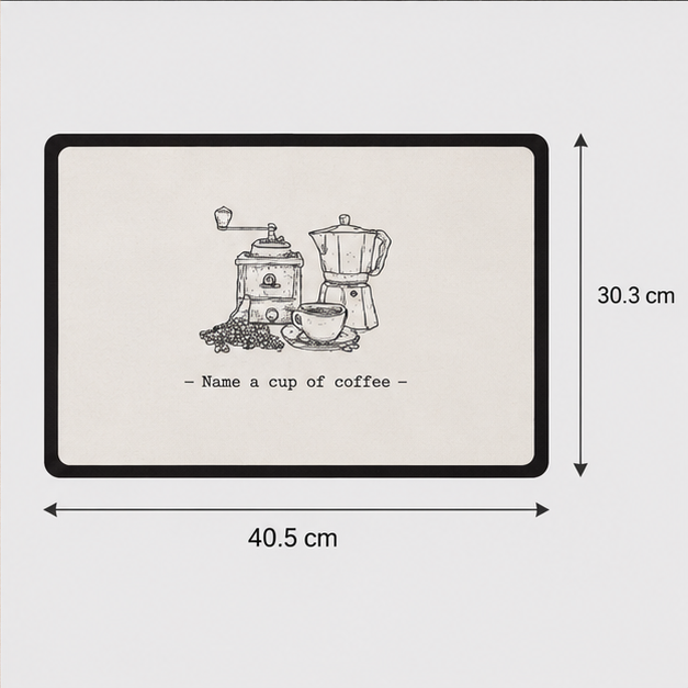 Coffee Time Table Mat Set of 6 (YM718)