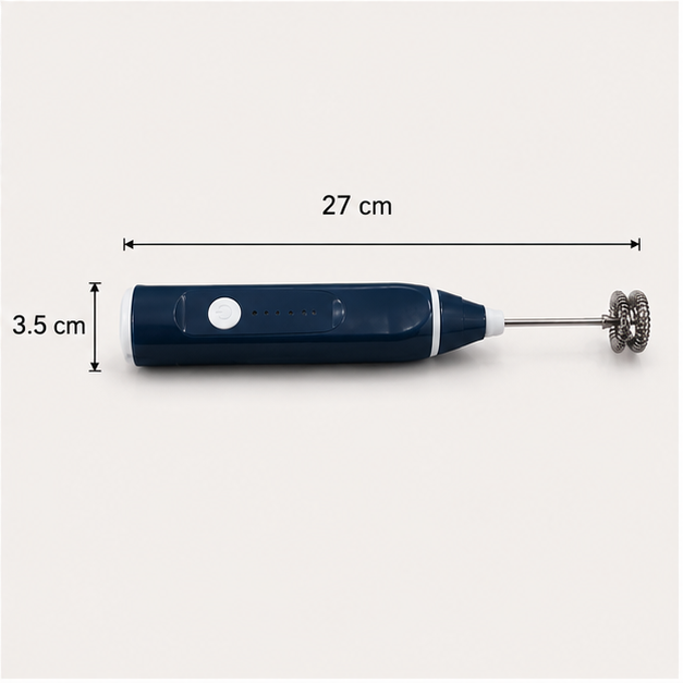 Electric Handheld Milk & Coffee Stirrer with Dual Whisks (YM2059)