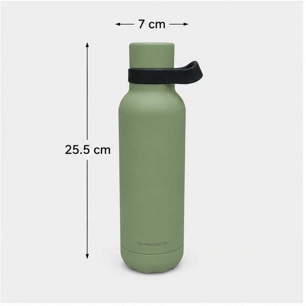 Olive Vacuum Insulated Stainless Steel Bottle 750ML (YM2203)