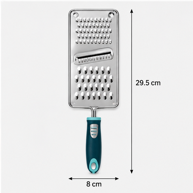 Stainless Steel Multi-Purpose Vegetable Grater Blue (YM095)
