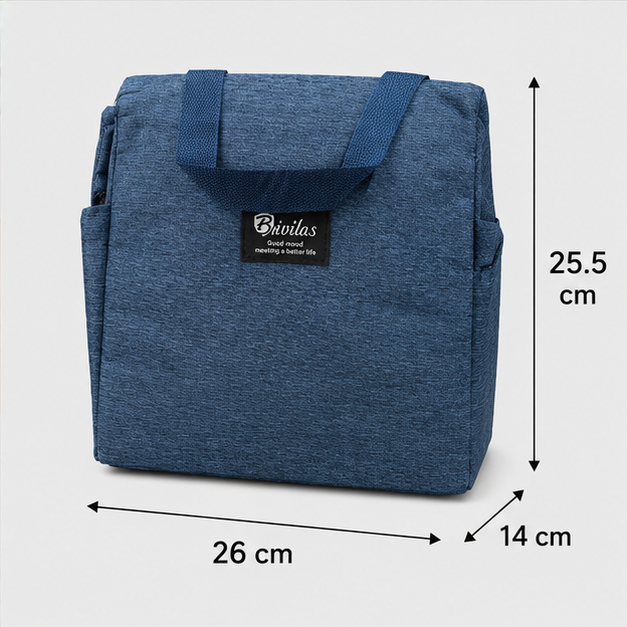 Insulated Lunch Bag Blue (TC04)